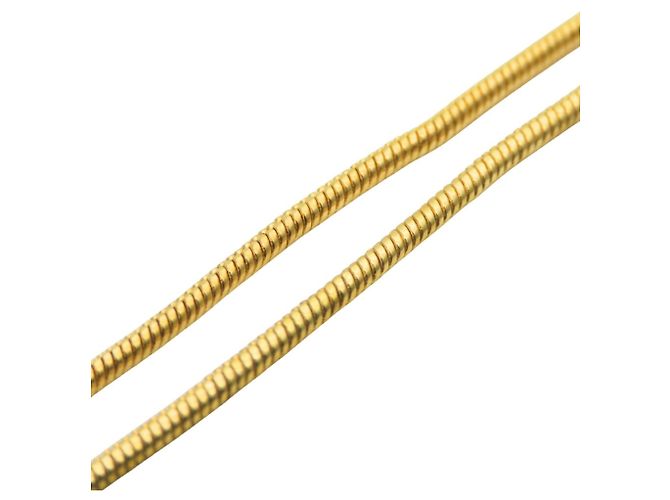 Collana a forma di cuore in strass placcata oro per donna Christian Dior D'oro - vista 5
