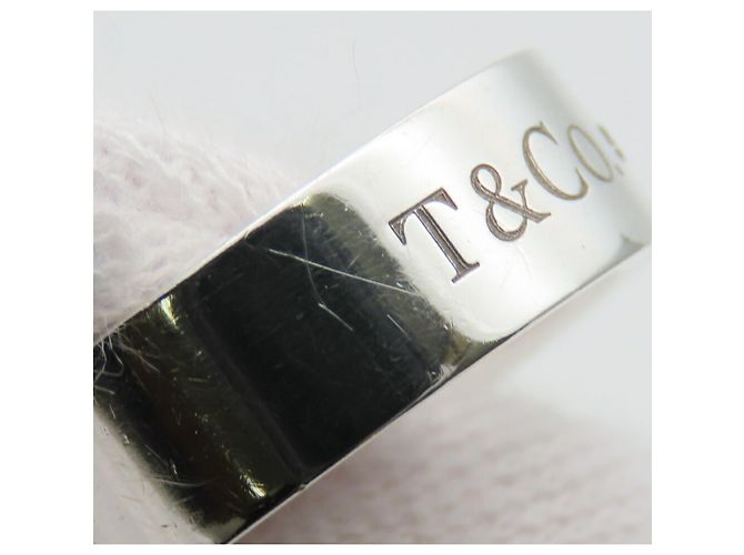Silberring von Tiffany & Co. mit Diamant - Ansicht 7