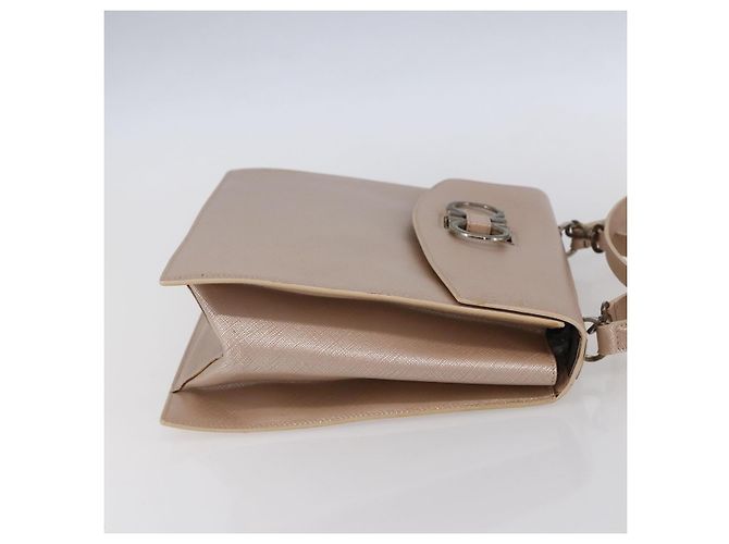 Borsa Gancini in pelle Salvatore Ferragamo Rosa - vista 4