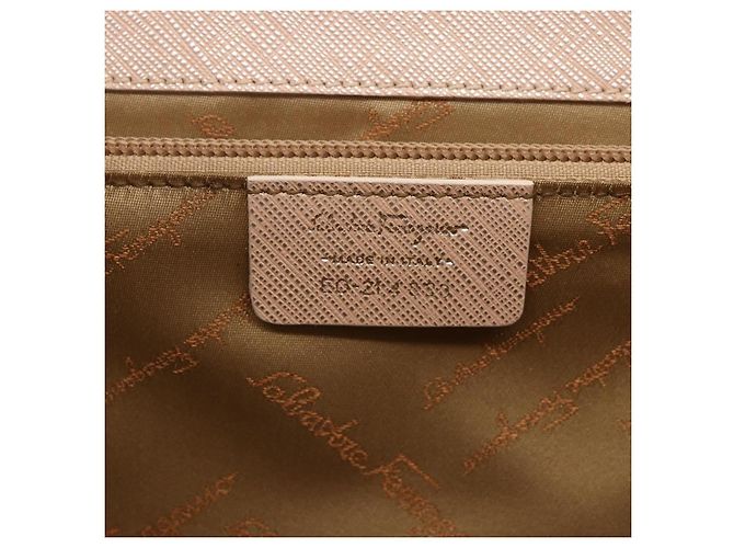 Borsa Gancini in pelle Salvatore Ferragamo Rosa - vista 6