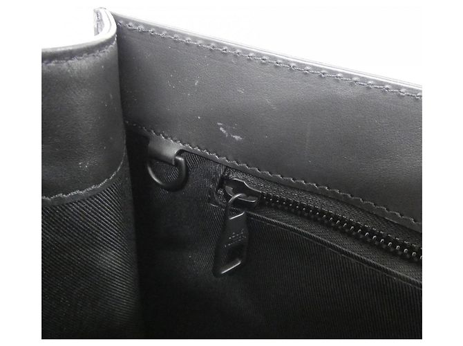 Borsa Sac Plat Monogram Eclipse di Louis Vuitton Nero - vista 8