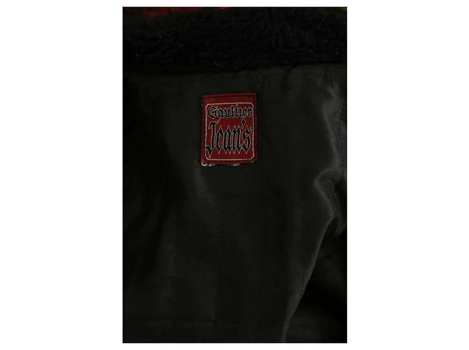 Jean Paul Gaultier Abrigo de algodón negro - vista 5