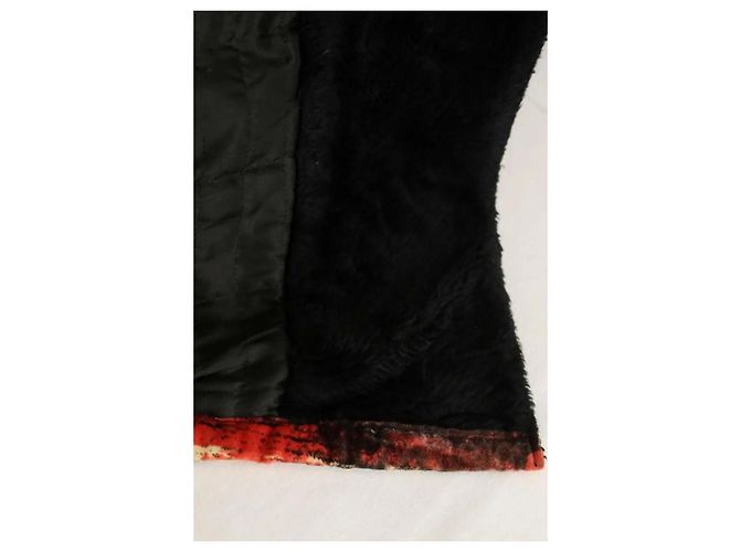 Jean Paul Gaultier Abrigo de algodón negro - vista 6