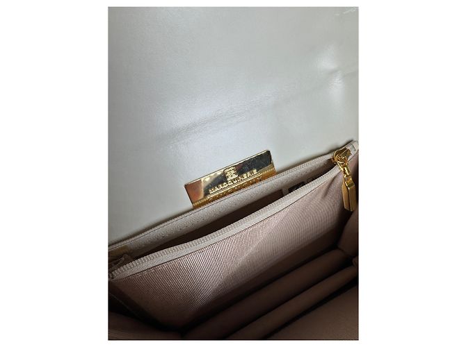 Vintage Givenchy Lederhandtasche Weiß - Ansicht 4