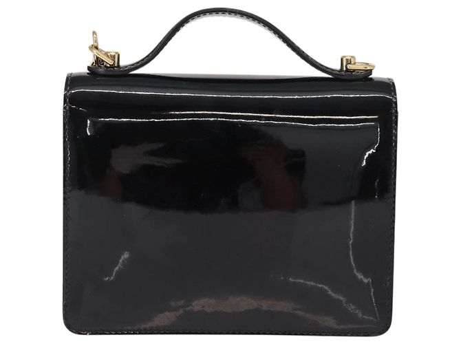 Louis Vuitton Monceau Vernis BB Negro - vista 2