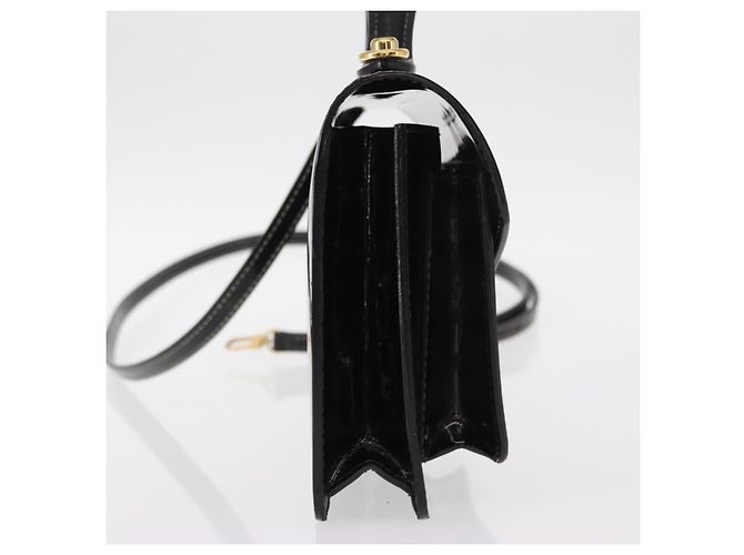 Louis Vuitton Monceau Vernis BB Negro - vista 4