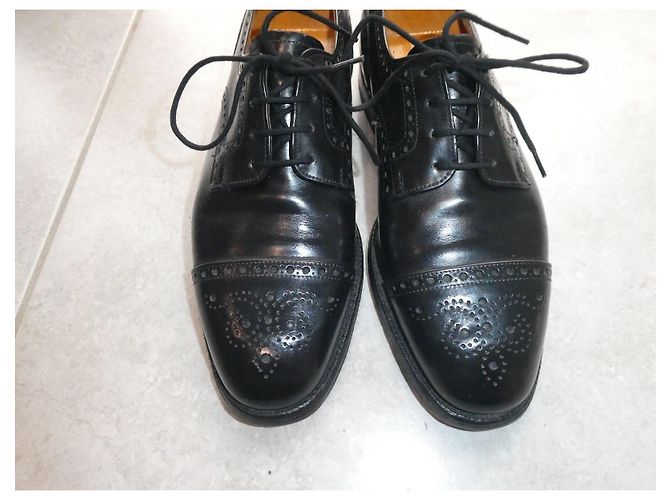 Derbies vintage Church's 6F 40 senza forme Nero - vista 2
