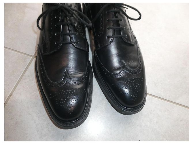 Scarpe Derby Grafton di Church's misura 9.5 44 con forme in cedro Nero - vista 3