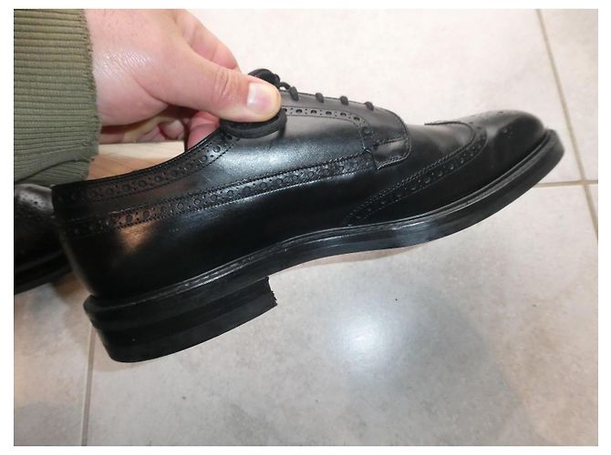 Scarpe Derby Grafton di Church's misura 9.5 44 con forme in cedro Nero - vista 5