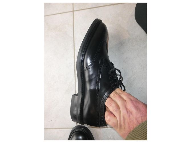 Scarpe Derby Grafton di Church's misura 9.5 44 con forme in cedro Nero - vista 6