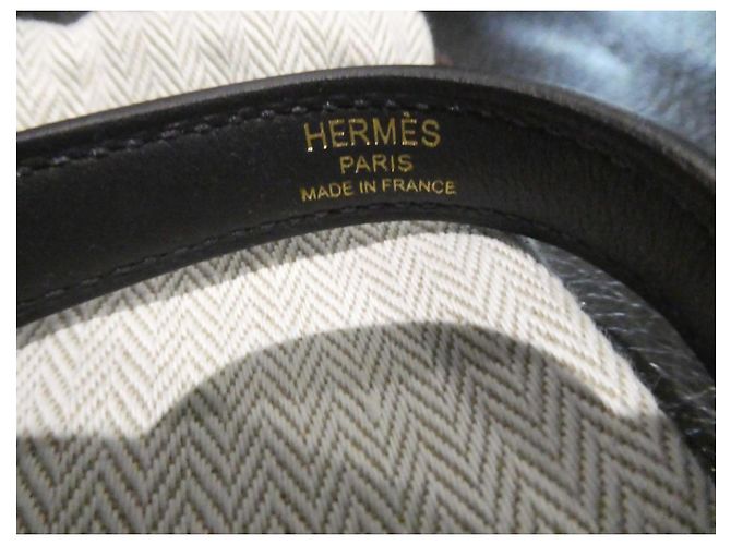 nuova tracolla Hermès per borsa Hermès Kelly 92 cm Grigio - vista 7
