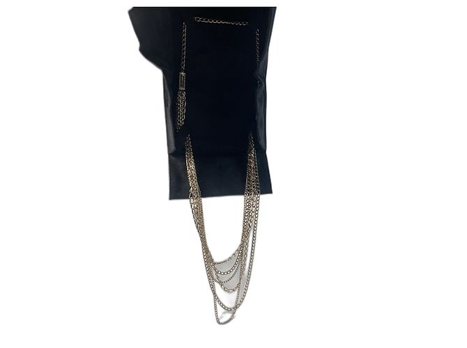Collana lunga Elie Saab in metallo - vista 2