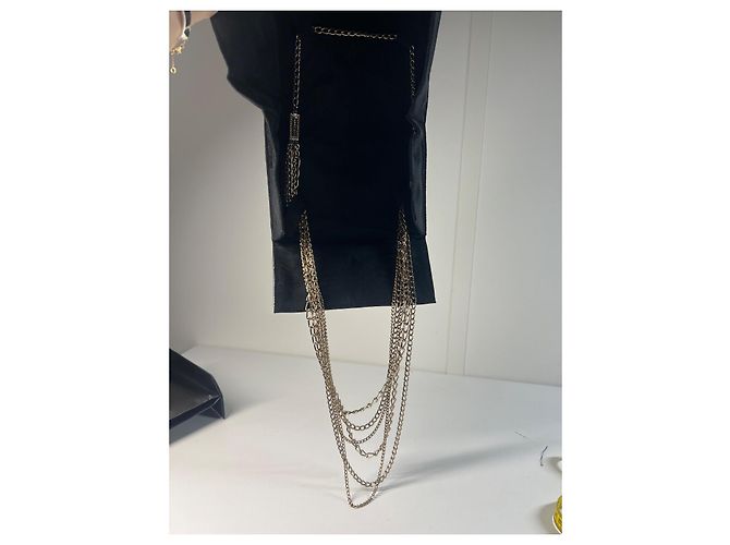 Collana lunga Elie Saab in metallo - vista 3