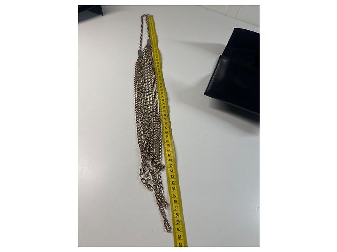 Collana lunga Elie Saab in metallo - vista 8