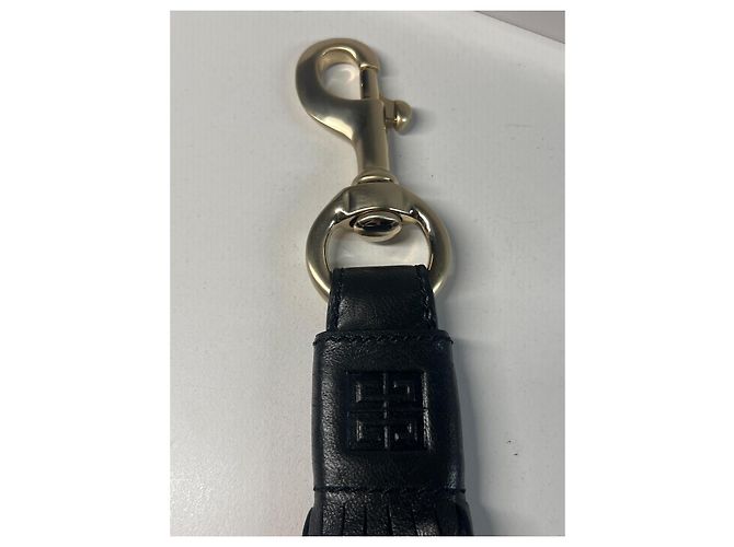 Givenchy Taschenanhänger aus schwarzem Leder - Ansicht 4