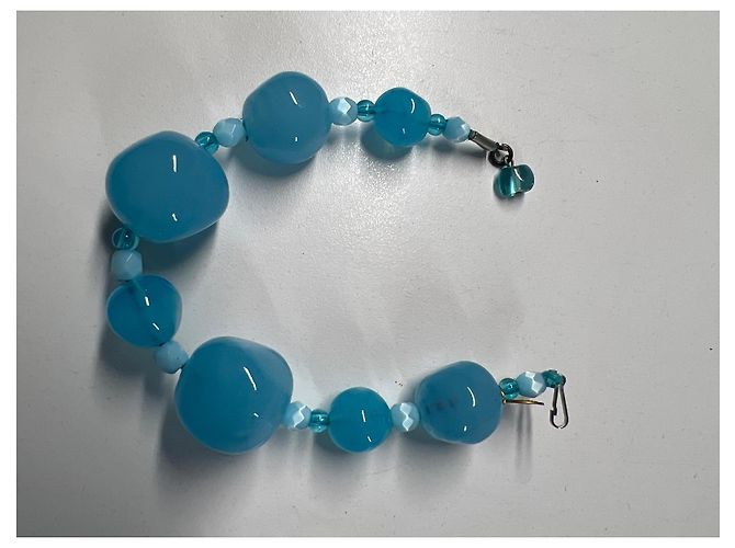 Bracciale Jean Louis Scherrer in pietre blu - vista 3