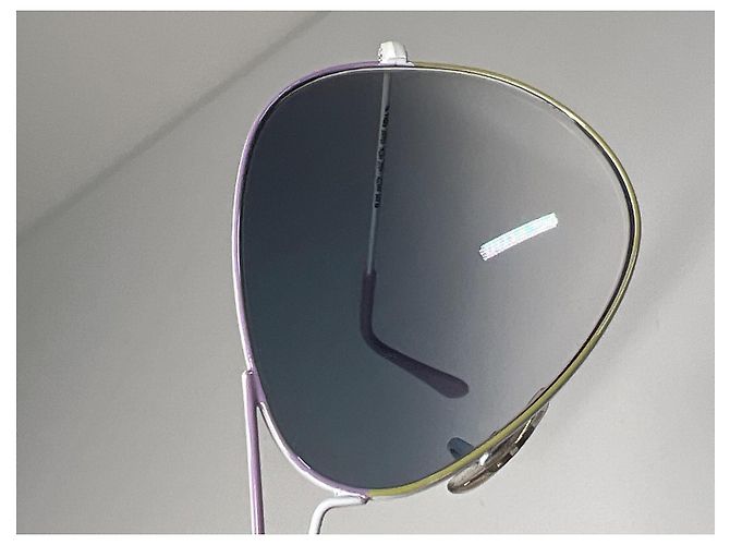 Gafas de sol Ray-Ban Aviator de metal 074/3F - vista 11