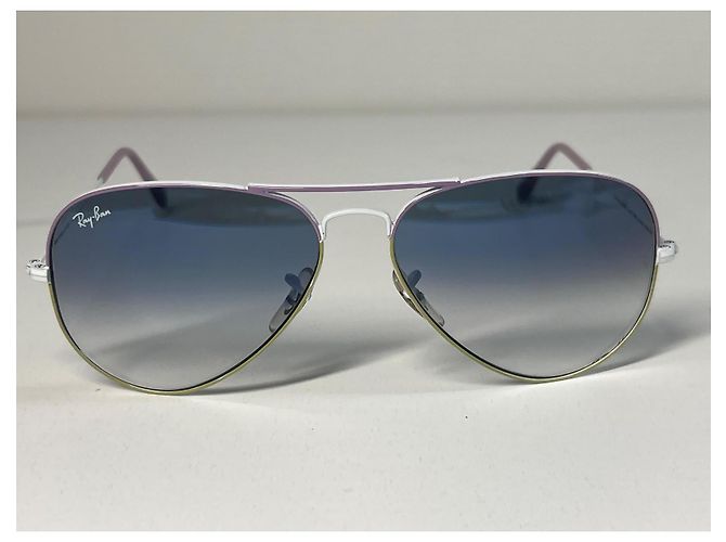 Gafas de sol Ray-Ban Aviator de metal 074/3F - vista 3