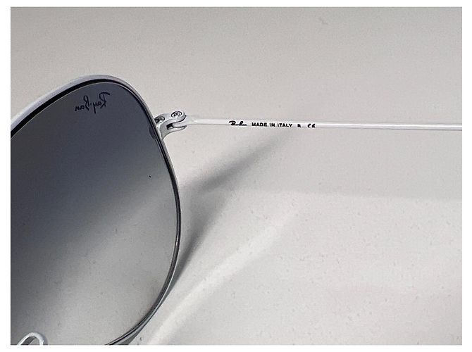 Gafas de sol Ray-Ban Aviator de metal 074/3F - vista 6