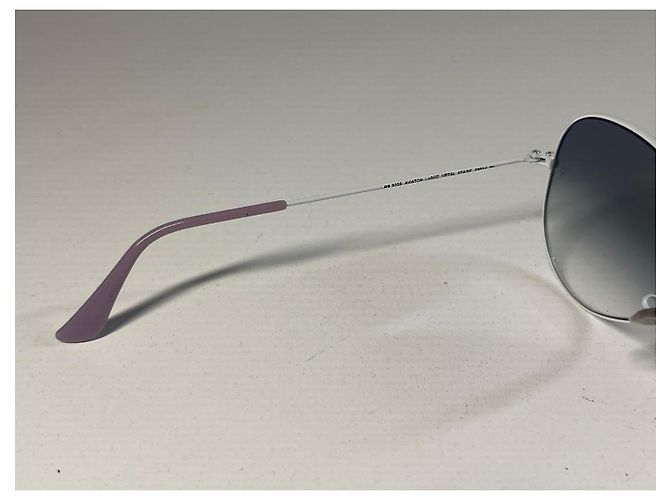 Gafas de sol Ray-Ban Aviator de metal 074/3F - vista 8