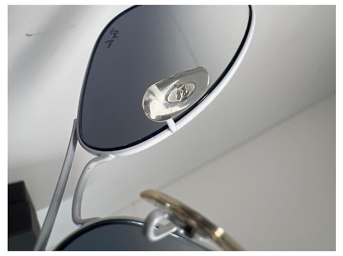 Gafas de sol Ray-Ban Aviator de metal 074/3F - vista 9