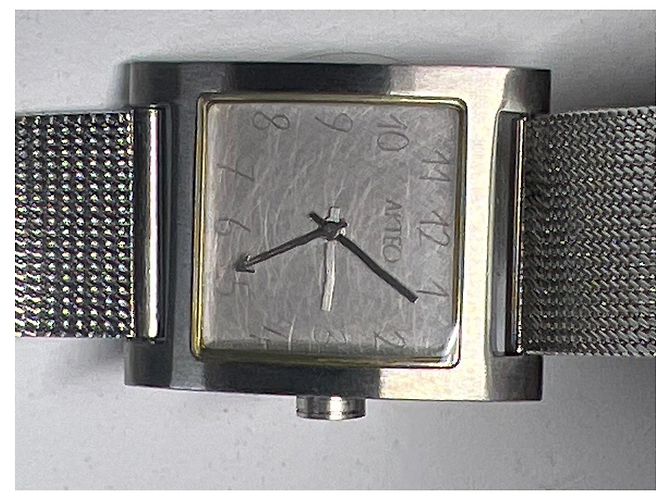 Autre Marque Silberne Metalluhr - Ansicht 3