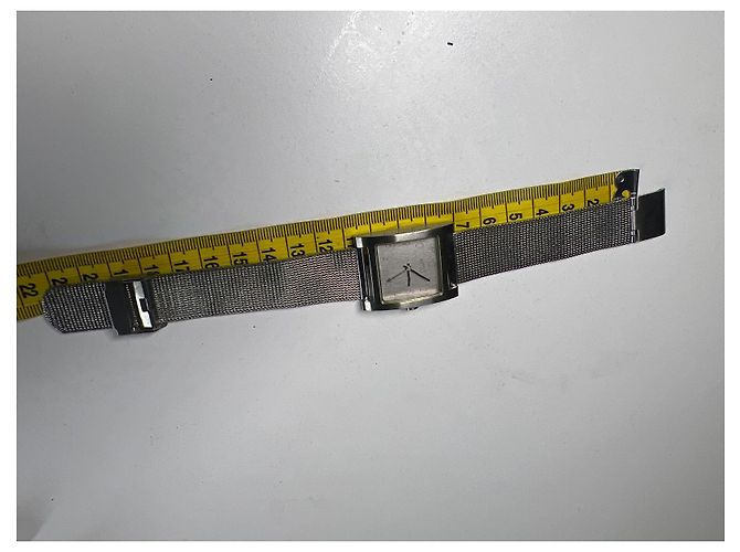 Autre Marque Silberne Metalluhr - Ansicht 8