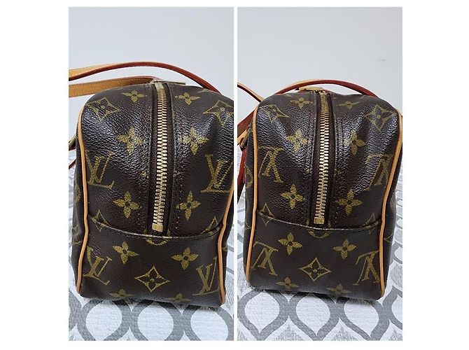 Louis Vuitton Monogram Cite MM Marrone Beige - vista 10