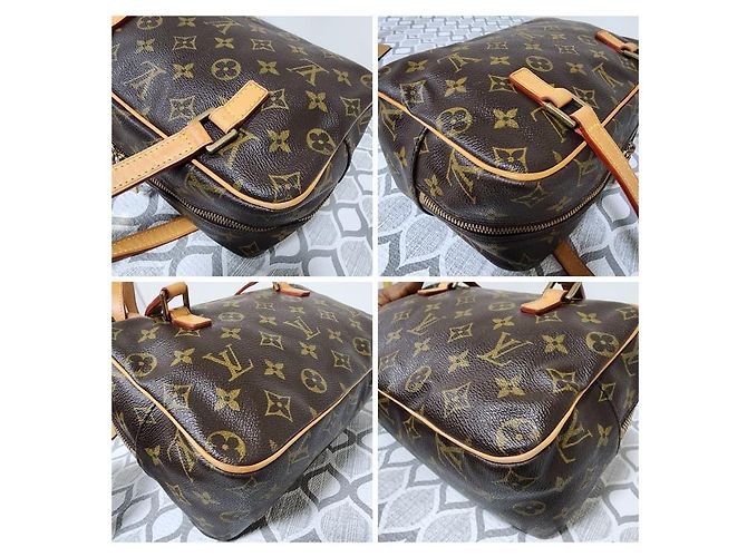 Louis Vuitton Monogram Cite MM Marrone Beige - vista 11