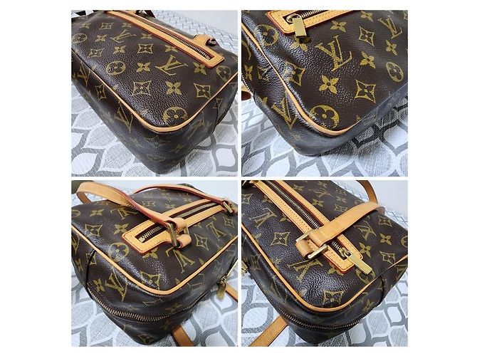 Louis Vuitton Monogram Cite MM Marrone Beige - vista 15