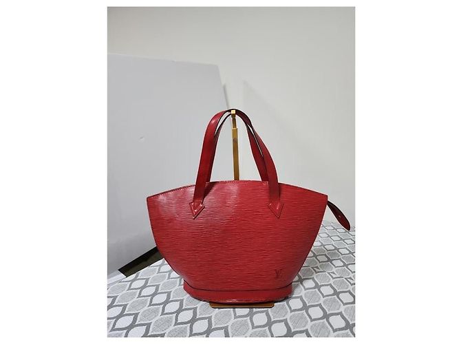 Louis Vuitton Epi Saint Jacques PM Rosso - vista 2