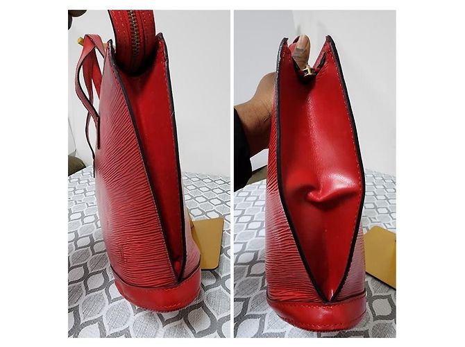 Louis Vuitton Epi Saint Jacques PM Rosso - vista 6