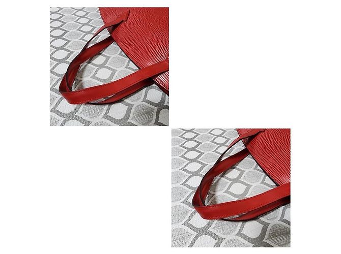 Louis Vuitton Epi Saint Jacques PM Rosso - vista 8