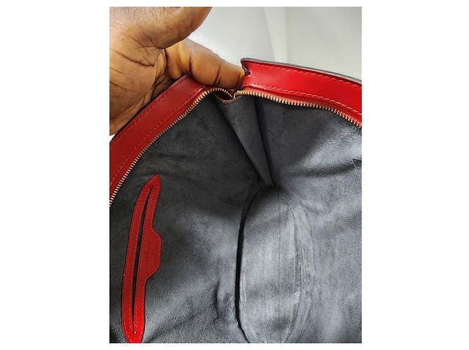Louis Vuitton Epi Saint Jacques PM Rosso - vista 9