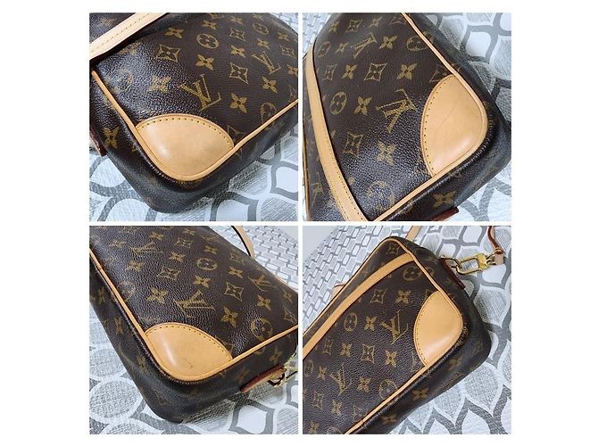 Borsa Trocadero 27 in tela Monogram Louis Vuitton Marrone Beige - vista 6