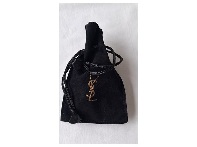 Yves Saint Laurent Nuovo - Sublimi orecchini vintage Arty - con clip D'oro Gold hardware - vista 14