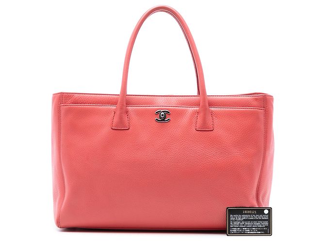 Chanel Pink Medium Kalbsleder Executive Cerf Tote - Ansicht 8
