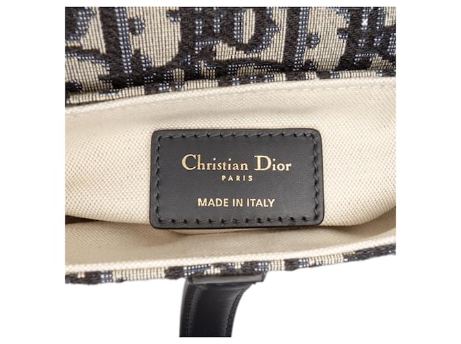 Saddle Borsa a sella mini obliqua blu Dior Blu navy - vista 5