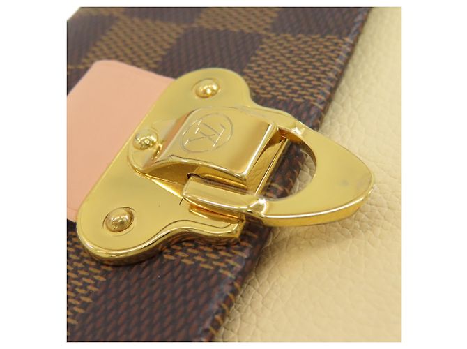 Schultertasche Portefeuille Vavin Chain Louis Vuitton N60237 Braun Damier ebene - Ansicht 17