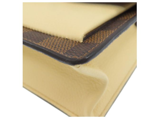 Schultertasche Portefeuille Vavin Chain Louis Vuitton N60237 Braun Damier ebene - Ansicht 20