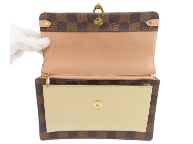 Schultertasche Portefeuille Vavin Chain Louis Vuitton N60237 Braun Damier ebene - Ansicht 5