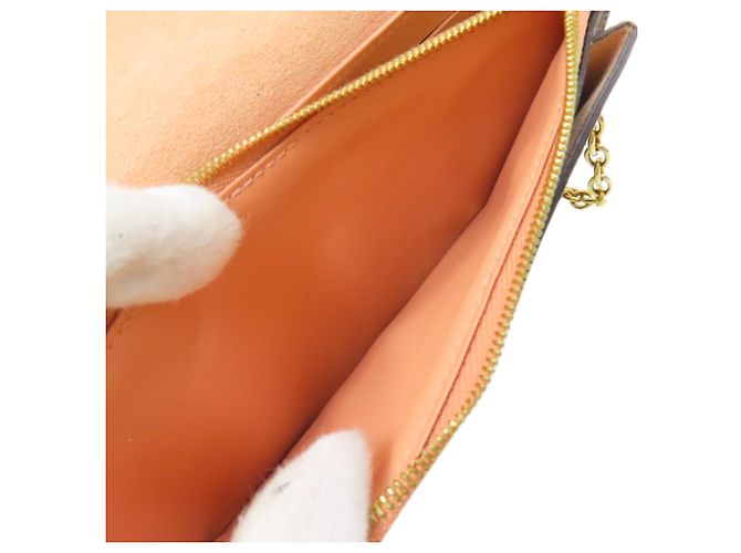 Schultertasche Portefeuille Vavin Chain Louis Vuitton N60237 Braun Damier ebene - Ansicht 7