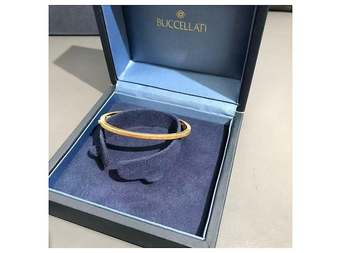 Pulsera de oro amarillo Buccellati Macri Classica Tamaño 16 Dorado - vista 2