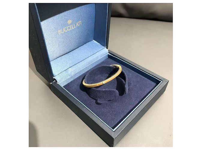 Pulsera de oro amarillo Buccellati Macri Classica Tamaño 16 Dorado - vista 4