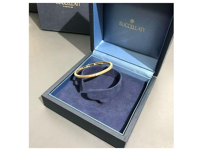 Pulsera de oro amarillo Buccellati Macri Classica Tamaño 16 Dorado - vista 5