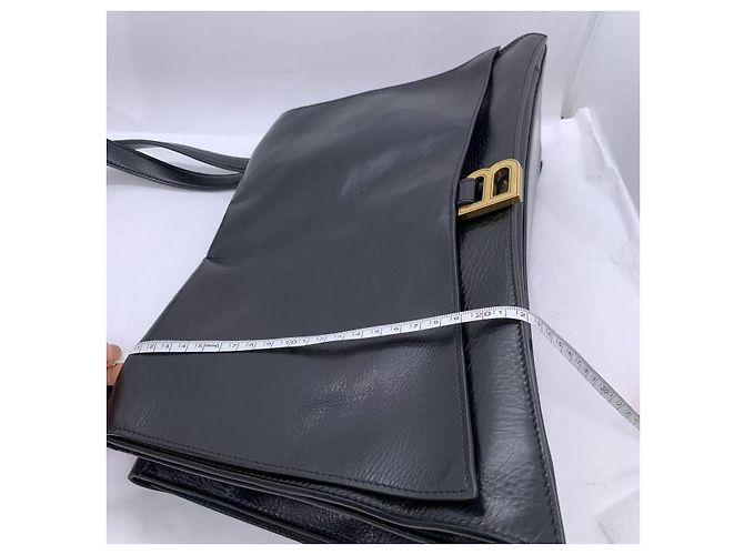 Borsa a spalla media Crush On You di Balenciaga Nero - vista 7