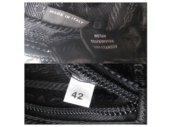 Pochette Re-Nylon Prada in Nero - vista 8