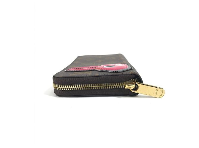 Zippy Wallet Rabbit Monogramm Nicolas Ghesquière Louis Vuitton Braun Pink - Ansicht 3