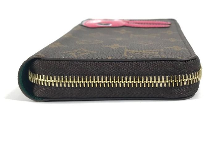 Zippy Wallet Rabbit Monogramm Nicolas Ghesquière Louis Vuitton Braun Pink - Ansicht 4