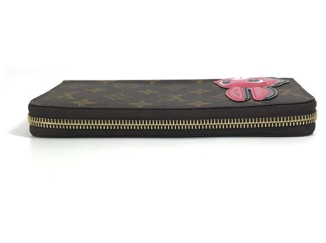 Zippy Wallet Rabbit Monogramm Nicolas Ghesquière Louis Vuitton Braun Pink - Ansicht 6